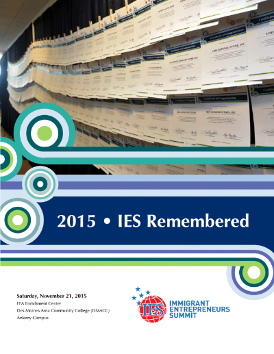 2015 IES remembered book